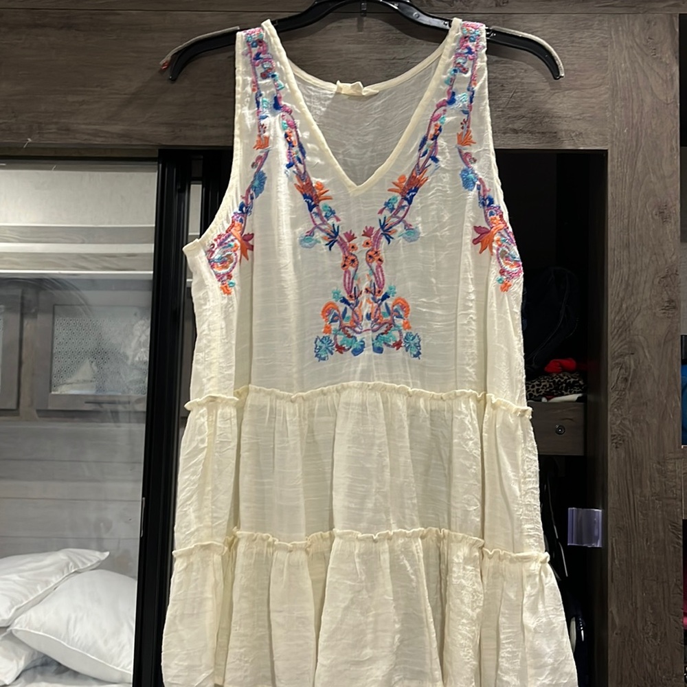 Boutique tiered tank top